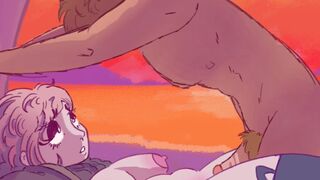 Chiaki and Hajime at the beach – @Furilewdy