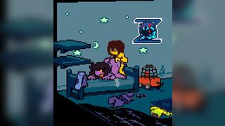 Deltarune Kris x Susie Doggystyle Sex