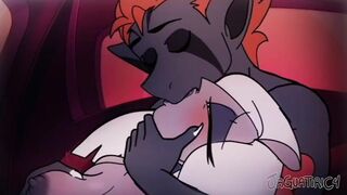 Demon Vaggie Fuck Hazbin Hotel Romantic Couple Commission