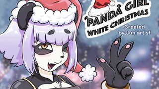 Panda Girl White X-Mas