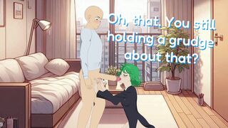 Tatsumaki throats Saitama (Lust’s Cupid)