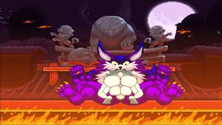 MUGEN – Jaya The Rabbit Breeds Big The (Daddy) Cat