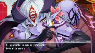 Monster Girl Quest – Alice Handjob Scene + CGI