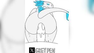 Shimo’s big ass! (GreyPen)