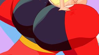 Amazing Mommy – Being defeated by fanatic boy- (Helen Parr)