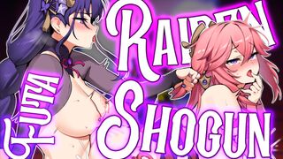 Futa Raiden Shogun Makes You Her Toy